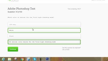 How to take adobe photoshop test in upwork