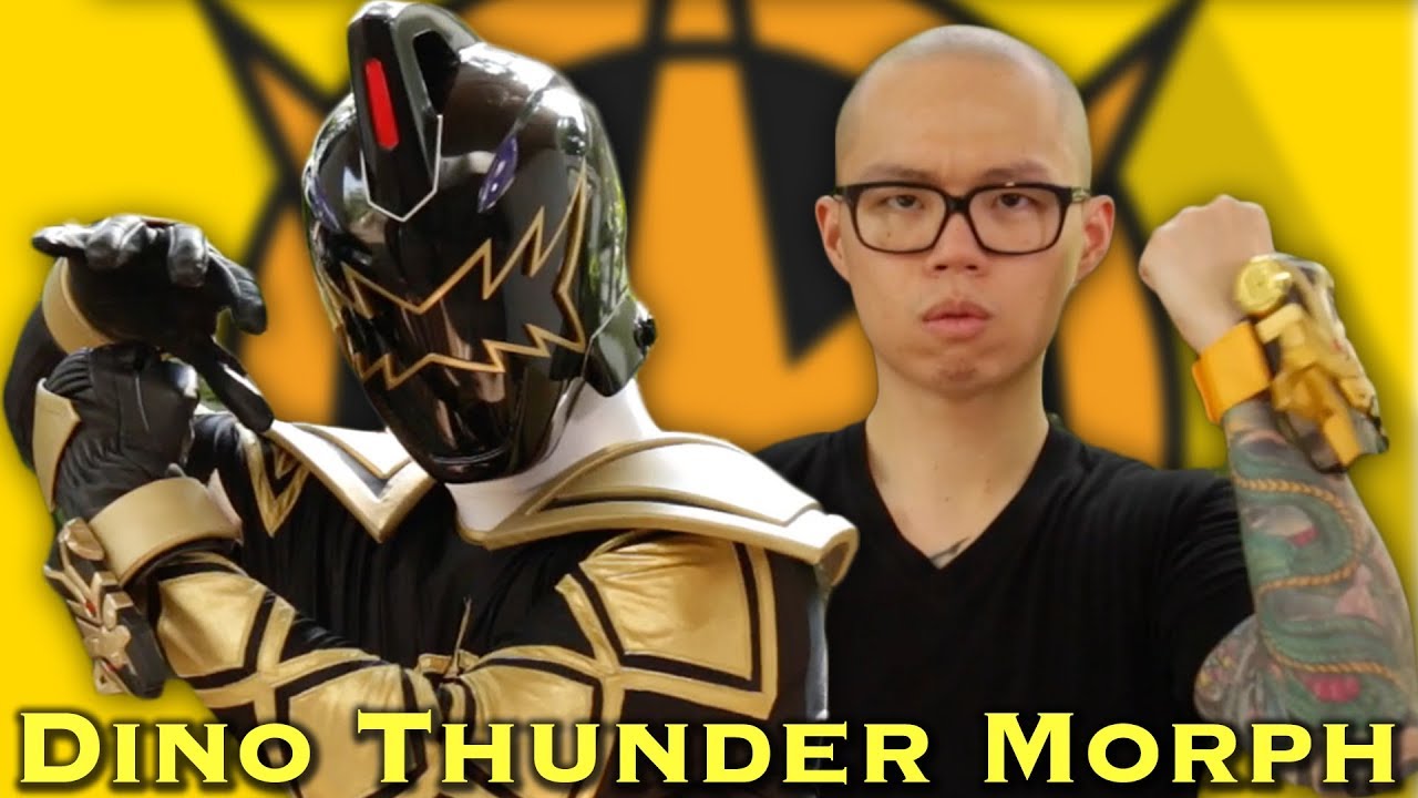 Dino Thunder Black Ranger [Power Rangers Morph] - YouTube