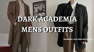 Dark Academia Outfits for Men, Inspiration pt. 5