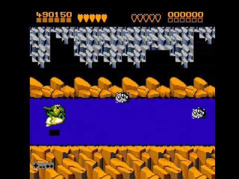 Battletoads NES Direto Do Famiclone - Desafio Zerar Sem Perder Continue 