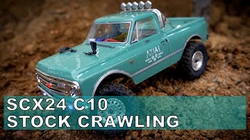Axial SCX24 C10 Crawling Bone Stock! Before the Mods!! Ep.2