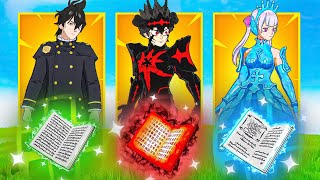 I Tried to Win With EVERY Black Clover Skin in Fortnite to see which is the BEST!