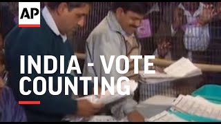 India - Vote counting