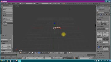 Make a 3D text in 3 min using blender 2.79b 2020