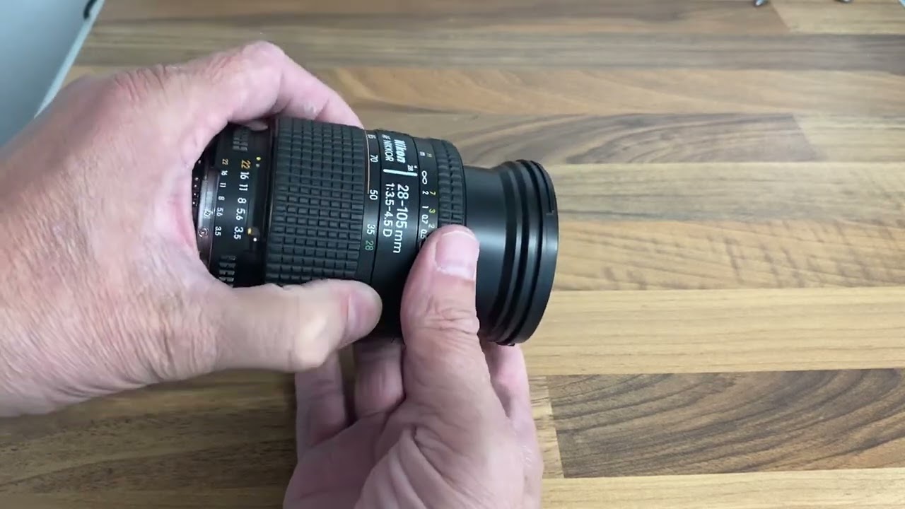 How to Unlock / Fix Nikon 28-105mm Stuck in Macro Mode - YouTube