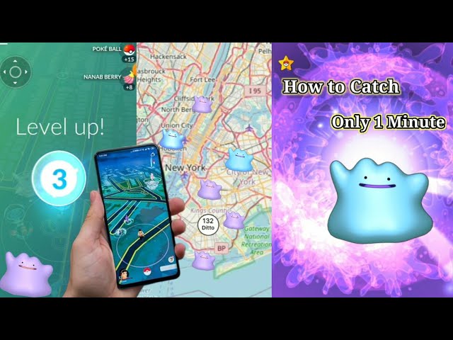 😯 evolving ditto in pokemon go