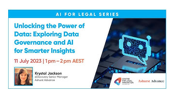 Unlocking the Power of Data: Exploring Data Governance and AI for Smarter Insights