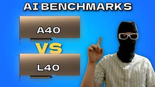 A40 vs L40 (AI Benchmarks)