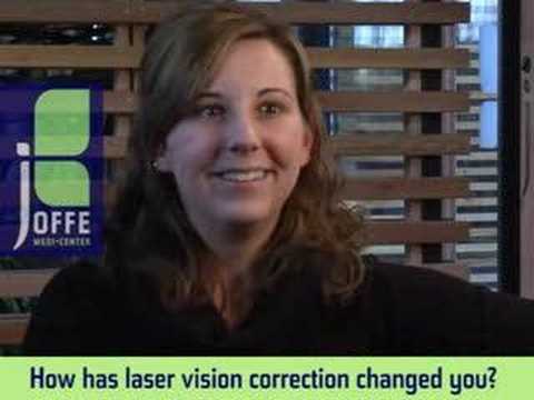 How has laser vision correction changed your life?