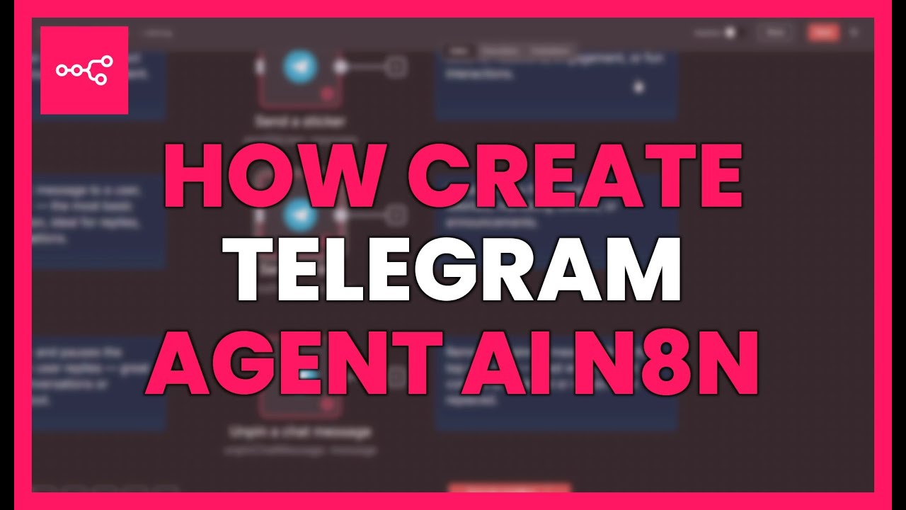 How to create a Telegram agent with AI, n8n, Openai, and Ngrok - YouTube