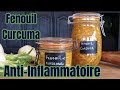 Fenouil au curcuma lactoferment recette antiinflammatoire et probiotique