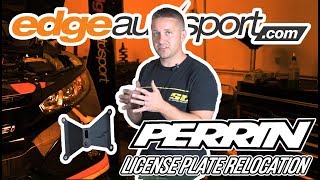 HOW TO: Perrin License Plate Relocation Install | PROJECT FC3 | Edge Autosport