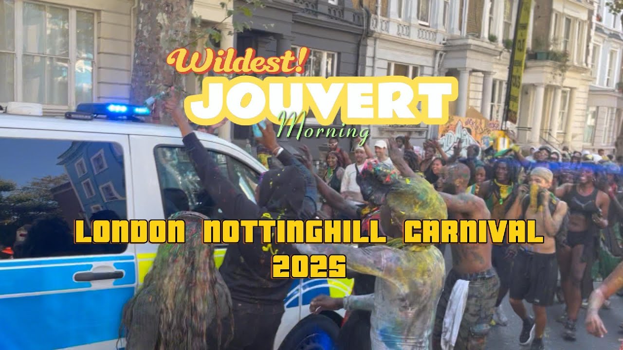 Wildest! Craziest! Jouvert Morning! London NHCarnival 2025 - YouTube