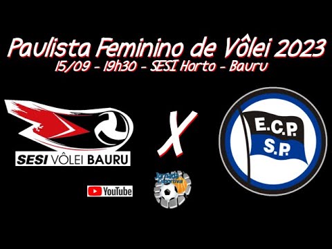 Sesi Vôlei Bauru e EC Pinheiros farão a final do Paulista Feminino 2022