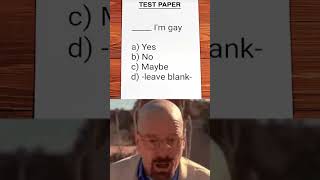 Am I gay test #shorts #funny #memes