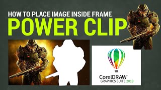 Using Power Clip in CorelDRAW | CorelDraw Tutorial
