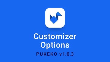 Customizer Settings - Pukeko WordPress Theme