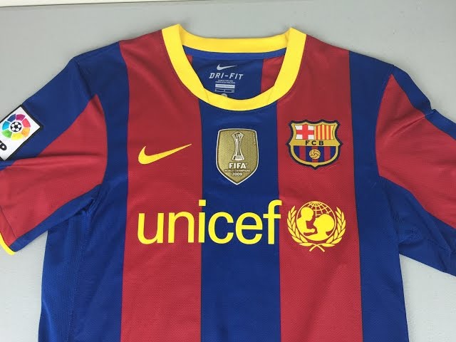 Retro Barcelona Home Jersey 2010/11 By Nike