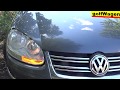 VW Golf 5 How to set US parking lights front/rear brake lights USA/CAN style 10%-100% test