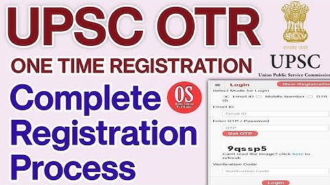 UPSC OTR 2022 Online Form Kaise Bhare | how to fill upsc form | otr registration 2022 | #upsc_2022
