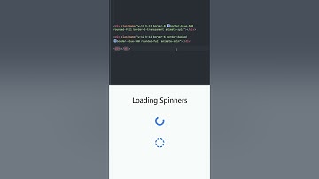Create cool loading spinners with tailwind #css #hover #web #tutorial #code #coding #webdevelopment