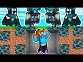 100 Warden LOCOS CAZADORES VS Danycopetin en MINECRAFT😮🌀🔷 DANYCOPETIN en MINECRAFT
