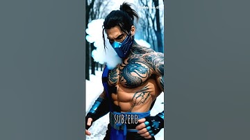 Subzero🥶 and Scorpion🔥 Ai transformation #shorts #mortalkombat1 #shortsfeed