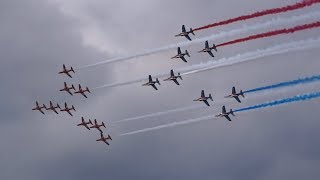 Concorde 50 Flypast and the Red Arrows at RIAT 20th July 2019