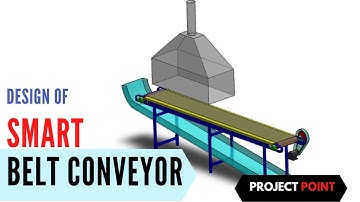 design of smart belt conveyor | How to Make a Conveyor Belt System
