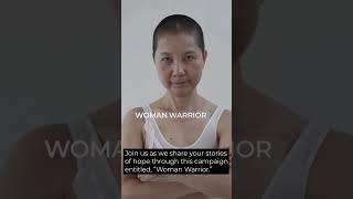 "WOMAN WARRIOR" highlights the real life stories of women against cancer. #breastcancer