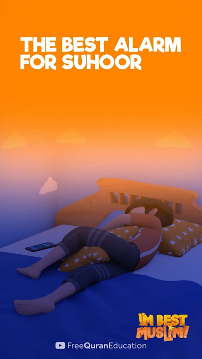 I'm Best Muslim: POV - The Best Suhoor Alarm ⏰