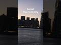 Sunset @ New York City #citythatneversleeps #longislandcity #manhattan #sunset #statepark #nyc #view