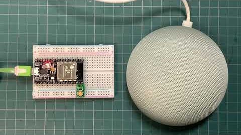 ・ESP32とGoogleHomeで音声時計を作ってみた