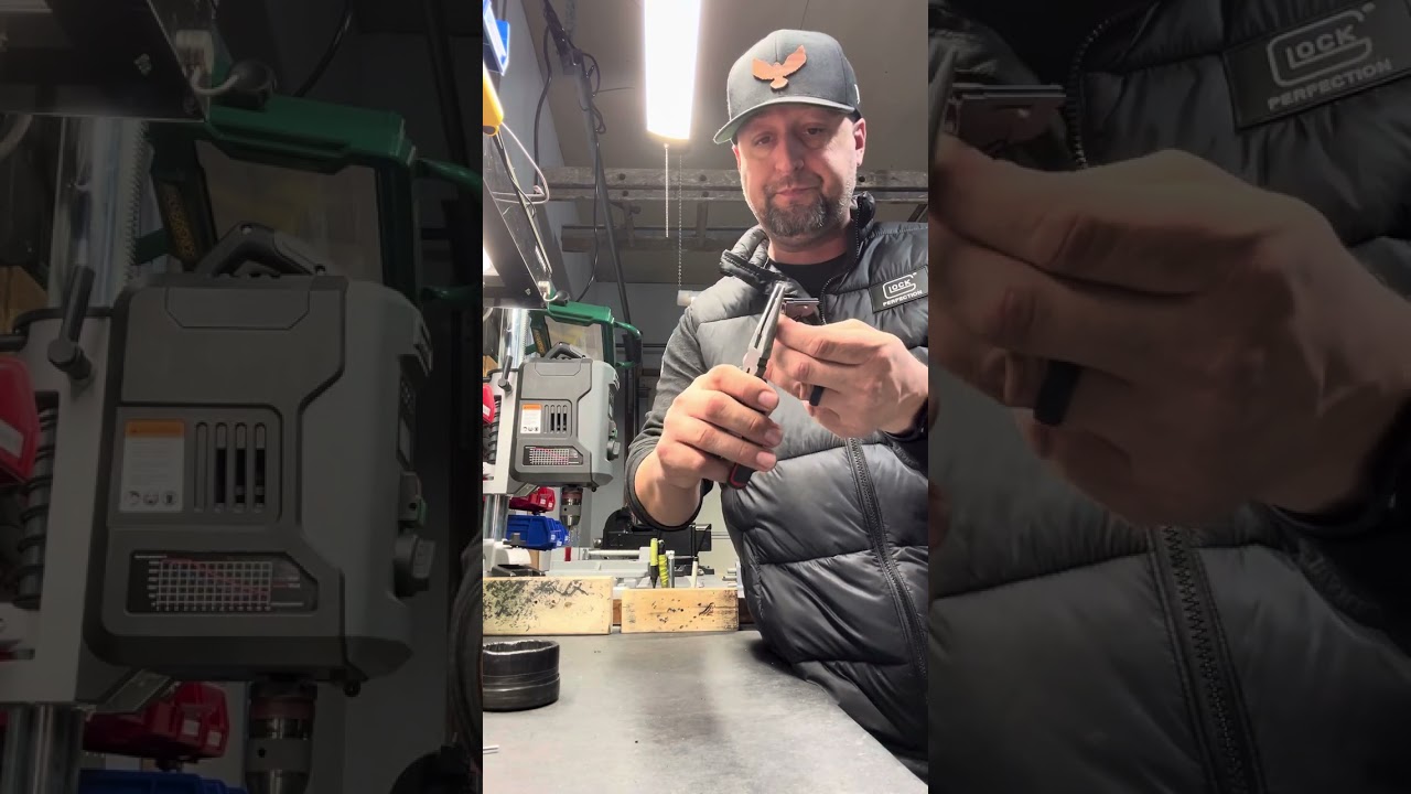 Glock Ejector removal, and swap.