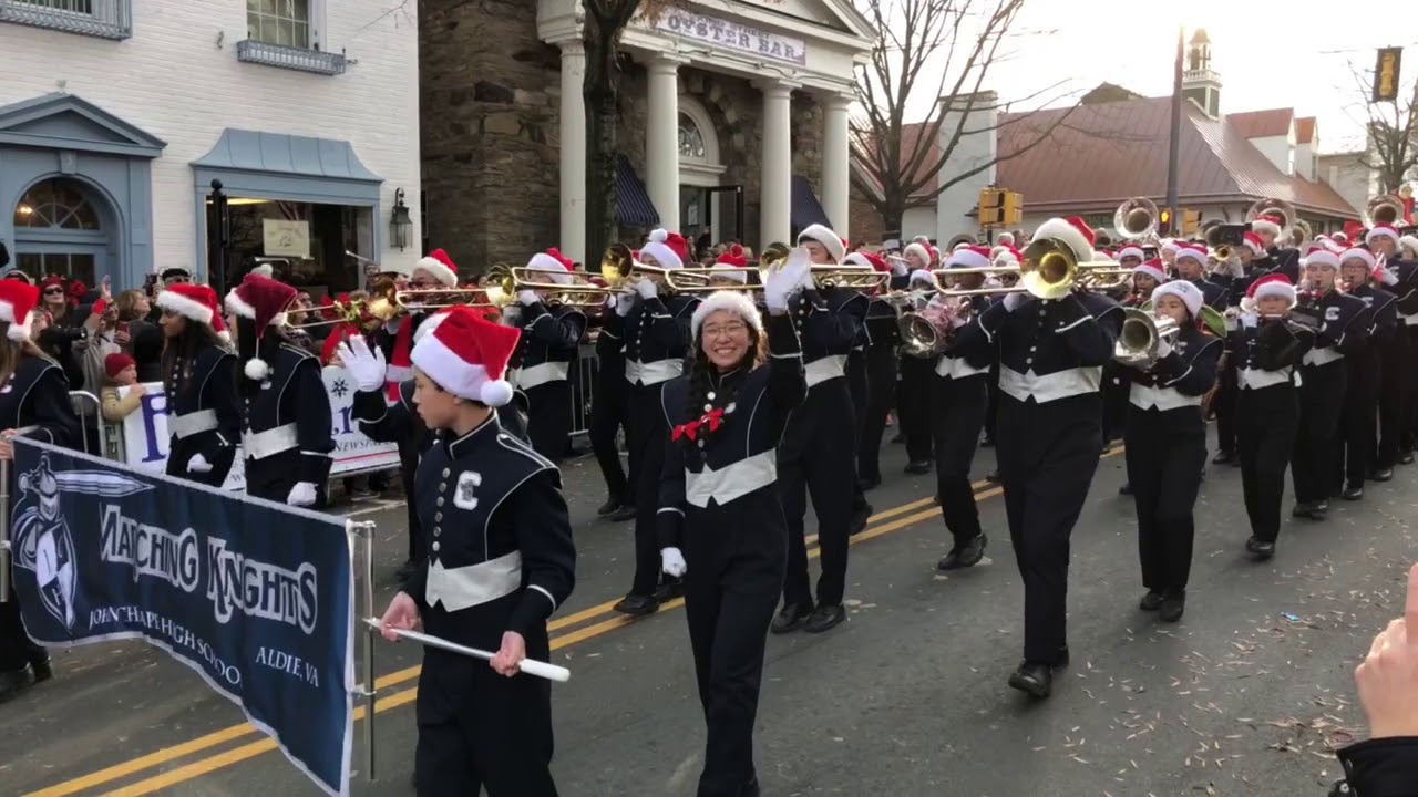 Middleburg Christmas Parade 2017 JCHS Marching Band 3 YouTube