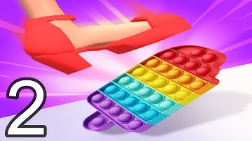 Tippy Toe 3D - Gameplay Walkthrough Part 2 All Levels (Android, Ios)