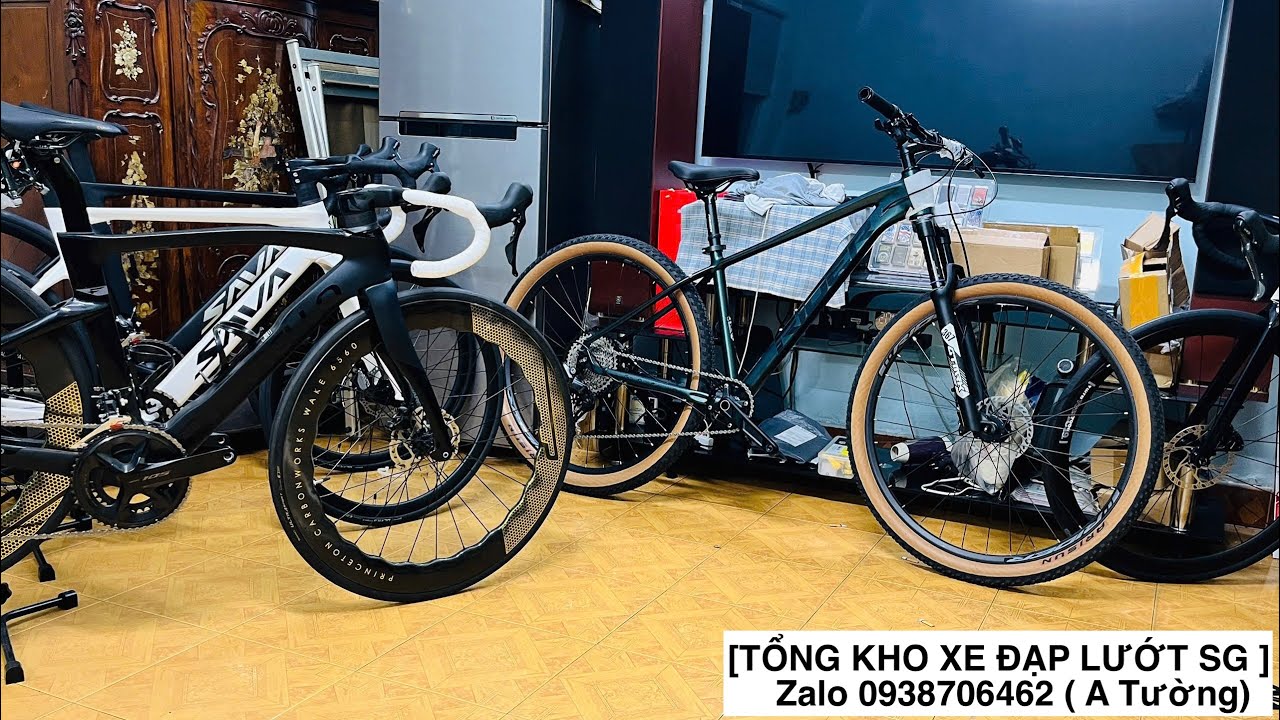 Thanh lý nghỉ Tết dàn xe đạp lướt 2025 giá rẻ tại SG, Zalo 0938906462 (a Tường)