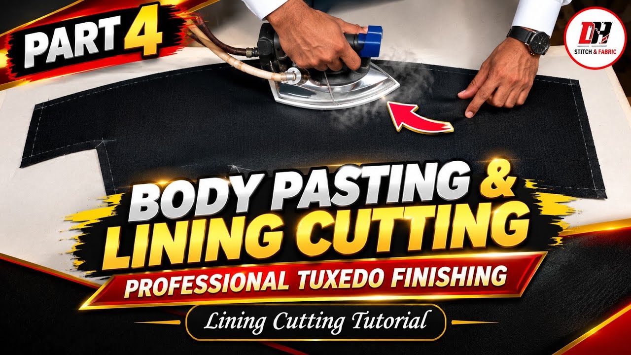 Body Lineing Body Pasting and Lining Cutting Techniques | बॉडी पेस्टिंग और लाइनिंग ...
