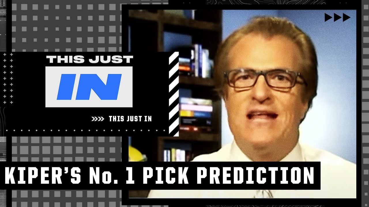 Mel Kiper Jr. makes his prediction for the Jaguars' No. 1️⃣ pick | This Just In