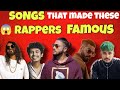 Songs that made famous rappers  viral songs of indian rappers rapgame dhh