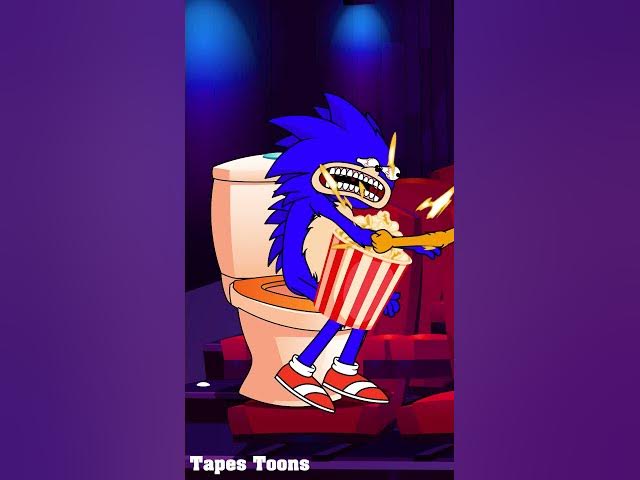 Outline Video Shin Sonic Fun time in the movie theater