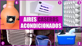 ❄ TOP 5 Aires Acondicionados Caseros que TÚ MISMO puedes construir paso a paso | Bricologia