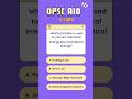 Want to ACE OPSC AIO1000 MCQ Practice Challenge Watch This Now