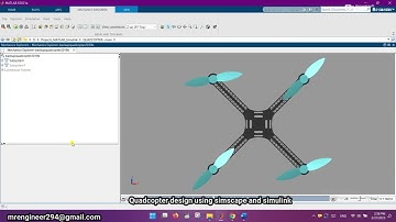 Quadcopter Modelling in Simscape