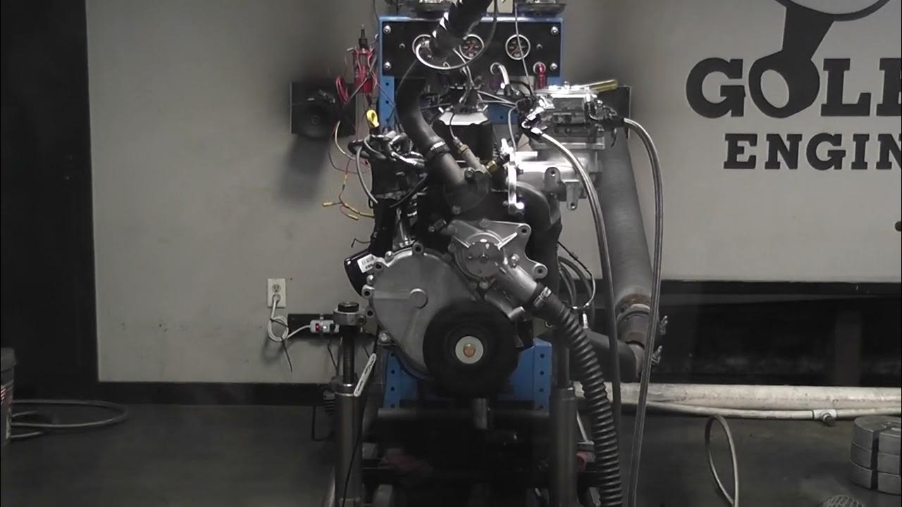 Golen Engine 4.6 Jeep Stroker Engine Dyno for Dennis Thomas - YouTube