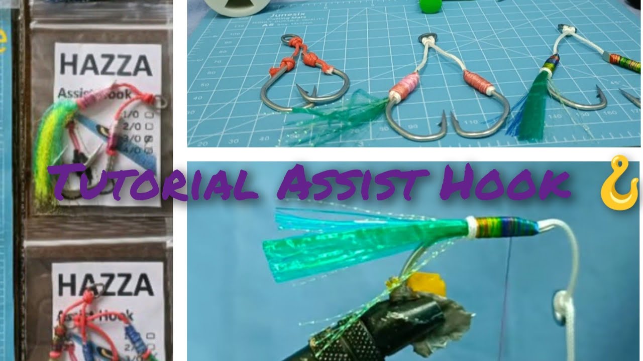 Assist Hook Jigging Tutorial Cara Buat Assist Hook Jigging Assist Assist hook jigging tutorial cara buat assist hook jigging assist