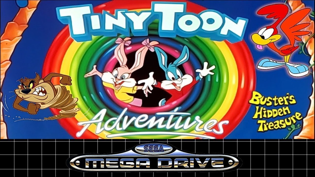 Тину тин сега игра. Тини тун Sega. Игра на сегу tiny toon. Игра tiny toon Adventures: Busters hidden Treasure. Tiny toon Adventures Денди.