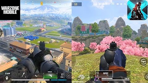 Warzone Mobile VS Blood Strike - Side By Side Comparison