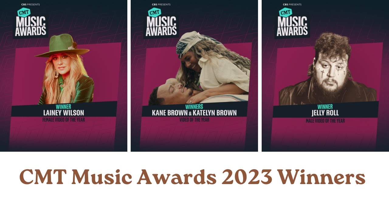 CMT Music Awards 2023 The Complete Winners List YouTube