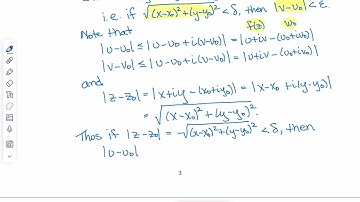 Complex Limits versus Real and Imaginary Part